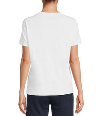 TOMMY HILFIGER Sport Slim Crew Neck Short Sleeve Graphic Logo Tee