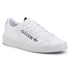 ADIDAS Women's Sleek Cloud White/Crystal White/Core Black Sneakers