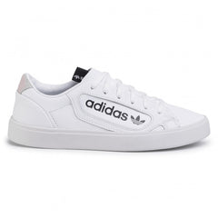 ADIDAS Women's Sleek Cloud White/Crystal White/Core Black Sneakers