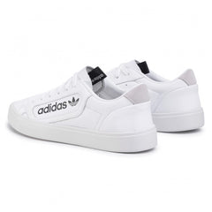 ADIDAS Women's Sleek Cloud White/Crystal White/Core Black Sneakers