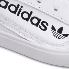 ADIDAS Women's Sleek Cloud White/Crystal White/Core Black Sneakers