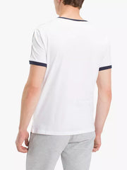 TOMMY HILFIGER Logo Tape T-Shirt | WHITE