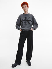 CALVIN KLEIN Relaxed Monogram Sweatshirt