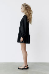 ZARA Short Lace Dress - Black