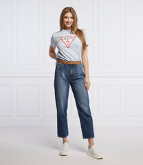 GUESS Eco Triangle Logo Tee