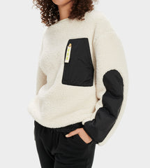 UGG Women's Niko Sherpa Crewneck Pullover