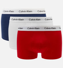 CALVIN KLEIN Mens Trunk Boxer Shorts 3 Pack Soft Cotton CK Underwear