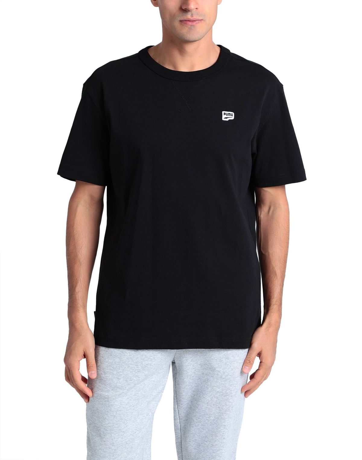 PUMA Downtown Tee | Black Men‘s Basic T-shirt