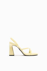 ZARA Strappy Wide Heel Sandals