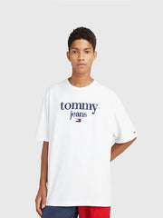 TOMMY HILFIGER Modern Signature T-shirt In White