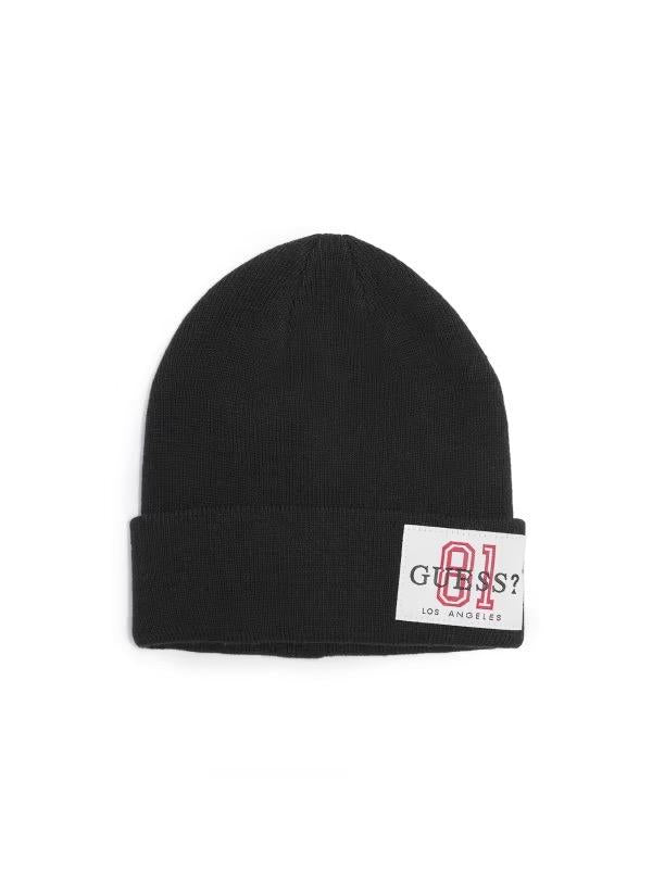 GUESS Logo Patch Beanie