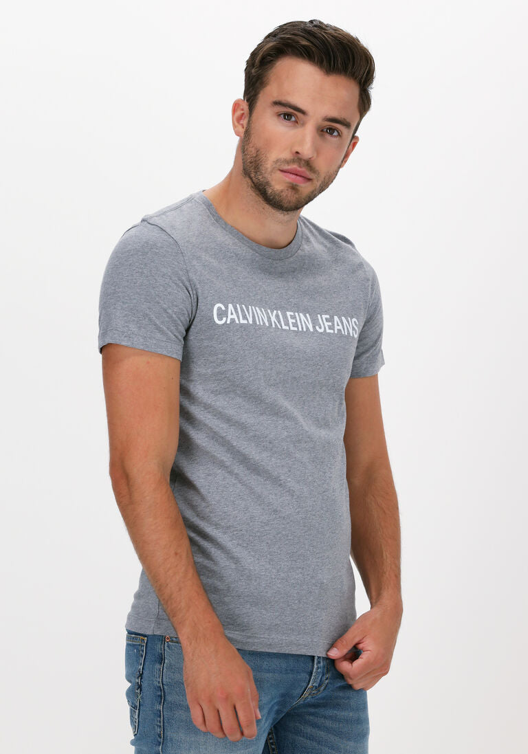 CALVIN KLEIN Mens Institutional Logo T-shirt