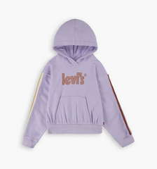 LEVI`S Knit Joggers &  Pullover Hoodie Big Girls Set