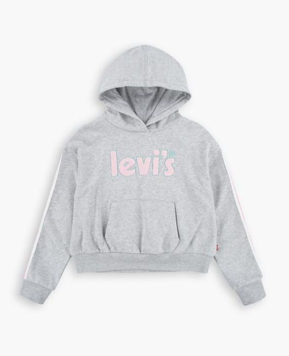 LEVI`S Knit Joggers & Pullover Hoodie Big Girls Set