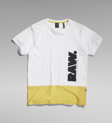 G-STAR COLOR BLOCK RAW. T-SHIRT