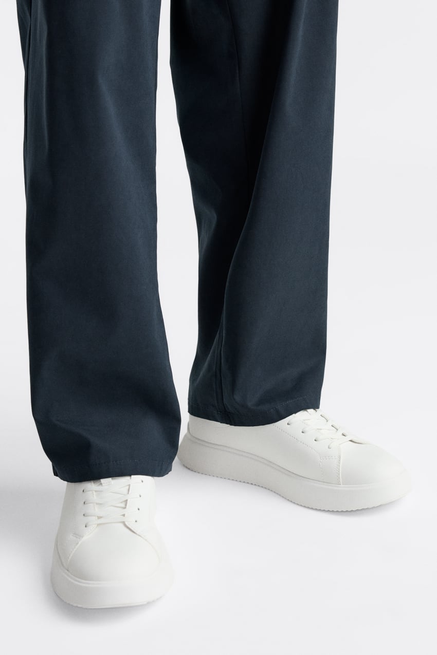 ZARA Chunky Sole Sneakers - White