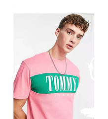 TOMMY HILFIGER Colour blocked logo t-shirt | serif tee