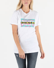 DIESEL Womens T- Shirt Crew Neck