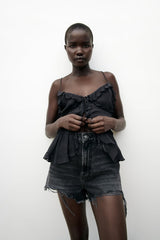 ZARA Zw The Cut Off Shorts