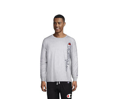 CHAMPION Men's Long-Sleeve Sleep Shirt