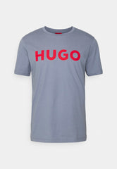 HUGO BOSS Cotton-Jersey Regular-Fit T-Shirt With Contrast Logo