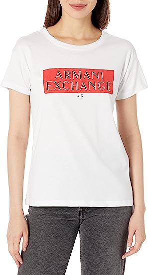 ARMANI EXCHANGE Heat Sensitive Boyfriend Fit T-shirt