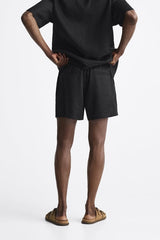 ZARA Viscose - Linen Shorts