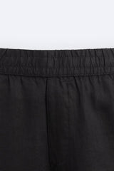 ZARA Viscose - Linen Shorts