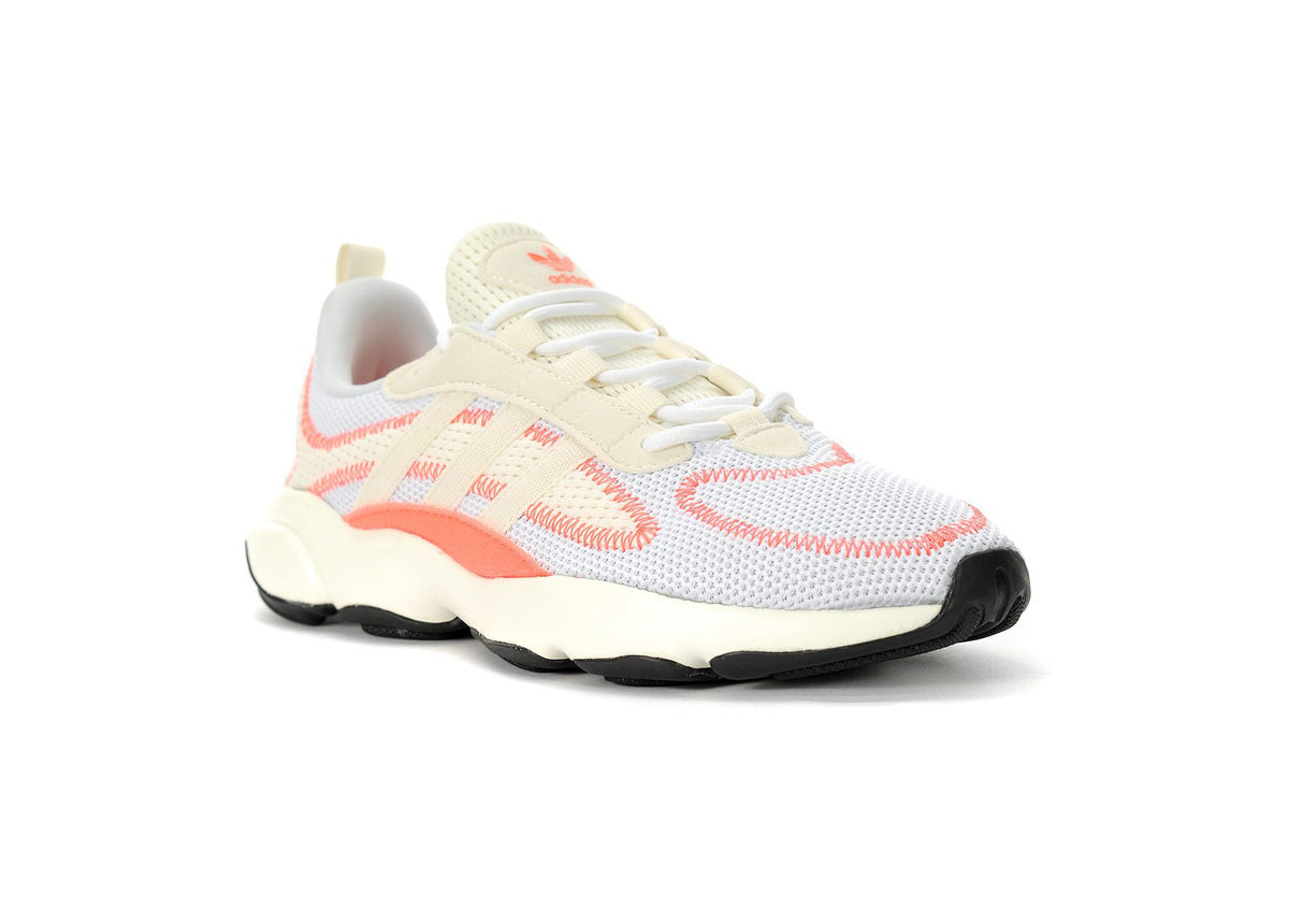 ADIDAS Women's Haiwee Cloud White/Off White/Signal Coral Sneakers