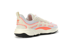 ADIDAS Women's Haiwee Cloud White/Off White/Signal Coral Sneakers