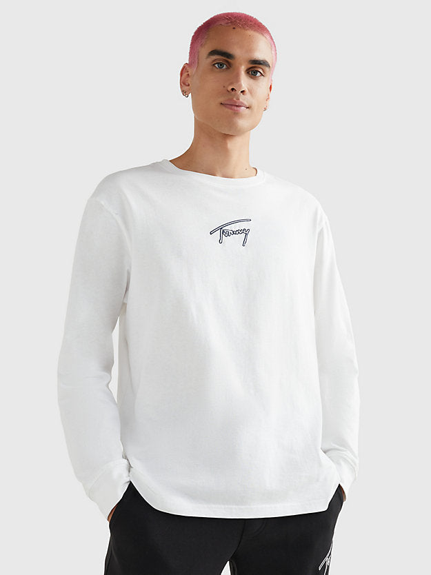 TOMMY HILFIGER Signature Classic Fit Long Sleeve T-Shirt