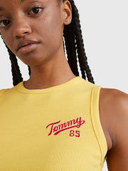 TOMMY HILFIGER College Crop Tank Top