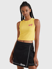 TOMMY HILFIGER College Crop Tank Top