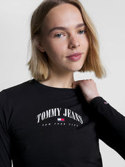 TOMMY HILFIGER Essential Cropped Long Sleeve