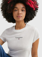 TOMMY HILFIGER Essential Logo Cropped T-Shirt