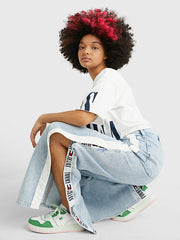 TOMMY HILFIGER Claire High Rise Wide Recycled Jeans