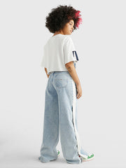 TOMMY HILFIGER Claire High Rise Wide Recycled Jeans