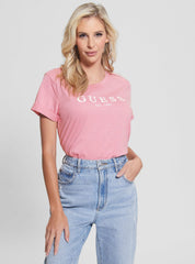 GUESS Eco Cuffed Logo Tee