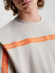 CALVIN KLEIN Logo Tape T-shirt