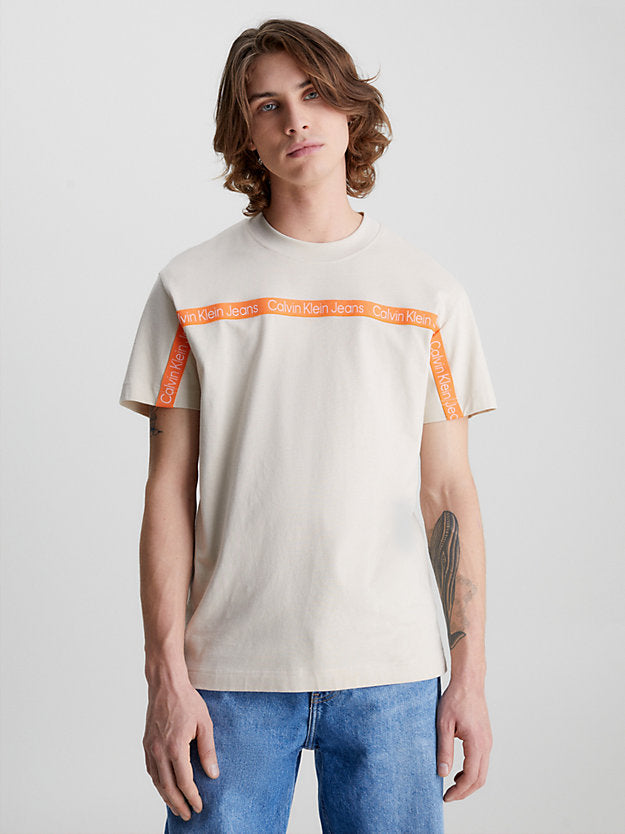 CALVIN KLEIN Logo Tape T-shirt