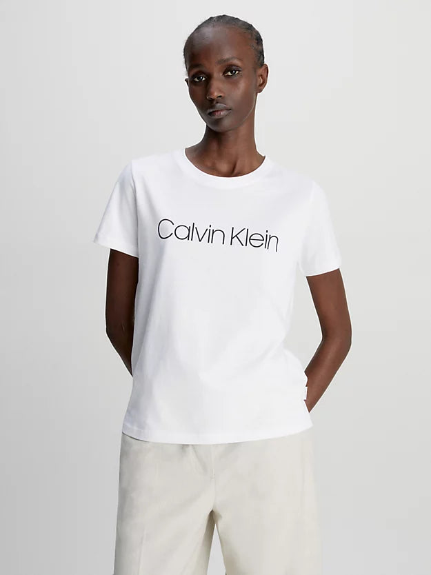 CALVIN KLEIN Organic Cotton Logo T-Shirt