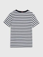 TOMMY HILFIGER Breton Stripe Pocket T-Shirt