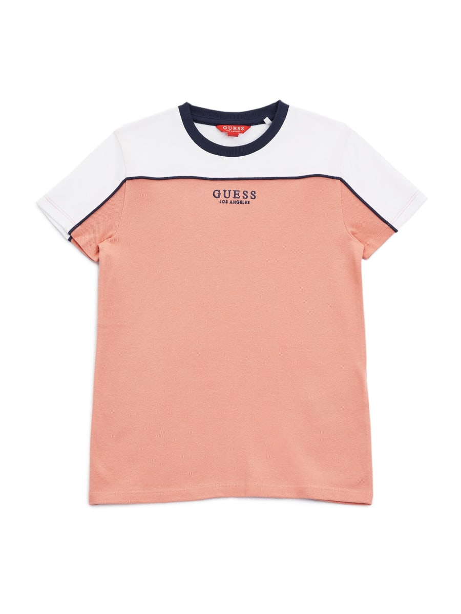 GUESS Color-Block Knit Top