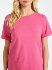 GUESS Eco Celeste Logo Tee