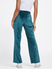 GUESS Eco Uma Velour Pants & Eco Uma Velour Zip-up Jacket Set