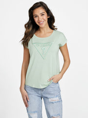 GUESS Andra Embossed Logo Tee