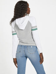 GUESS Eco Color-Block Varsity Hoodie