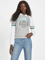 GUESS Eco Color-Block Varsity Hoodie