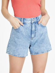 GUESS Ariel Denim Mom Shorts