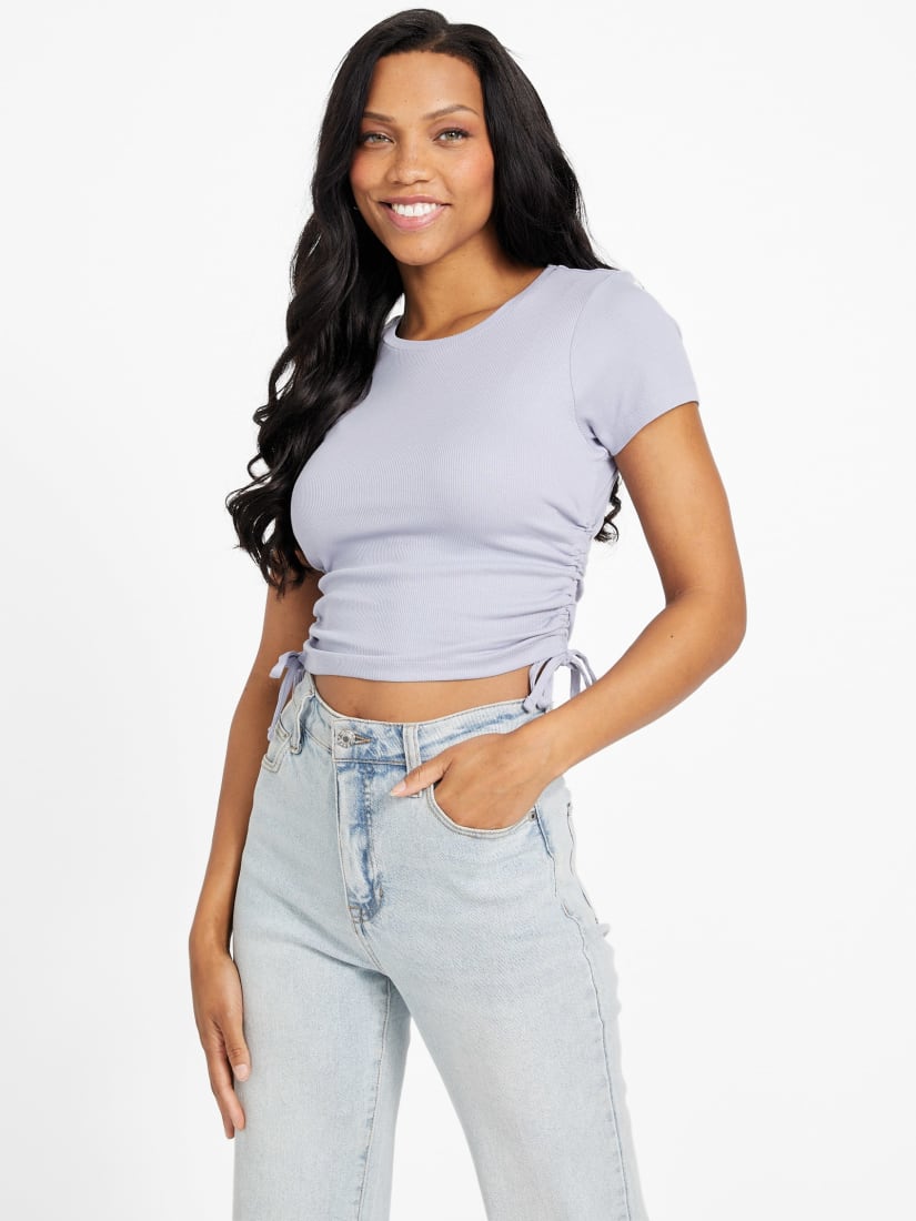 GUESS Kardy Ruched Top